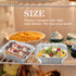 30 Pack 1 lb Rectangular Disposable Aluminum Foil Pan 16 oz Take Out Food Containers with Clear Plastic Dome Lids, for Catering, Baking, Roasting ...