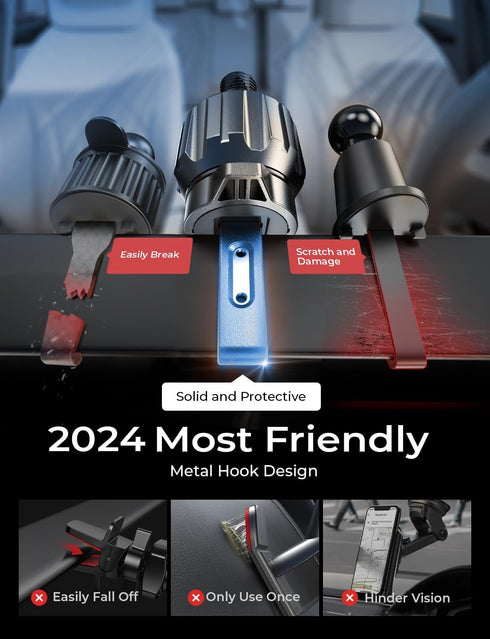 LISEN for MagSafe Car Mount Charger for iPhone 15, 2024 15W Wireless Vent Charger for iPhone Car Accessories Magnetic Phone Holder Mount, Fits iPh...