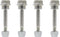 (Pack of 4) 588077501 Shear Pin Bolt and Nut for Husqvarna AYP 532179828 532187494 532188243 532192090 601001986 Snow Blower...