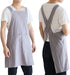 Cotton/Linen Japanese Style Cross Back Aprons Pinafore Dress...