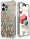Christmas Clear Phone Case for iPhone 15 Pro Max, Gingerbread Man Pattern Case Cover Soft TPU Protective Slim Shockproof Cover Boys Girls Phone Ca...