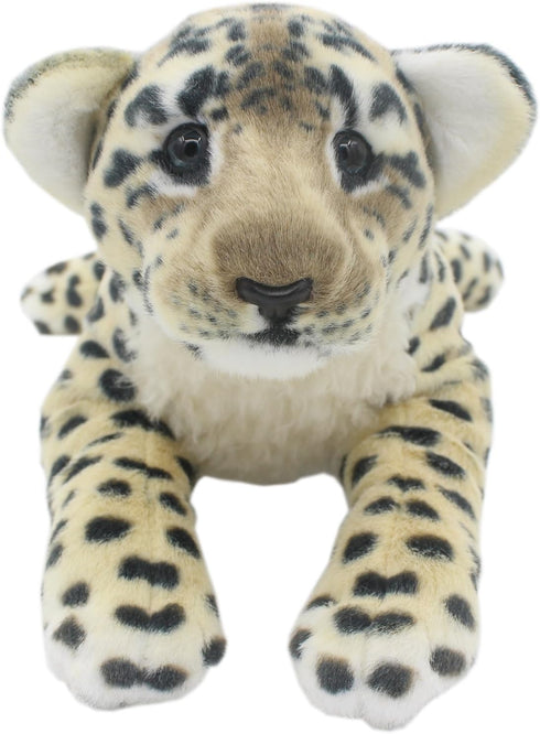The Jungle Animals Stuffed Plush Toys Cheetah Tiger Panther Lioness Pillows (Brown Leopard, 16 Inch)...