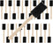 US Art Supply 1 inch Foam Sponge Wood Handle Paint Brush Set (Value Pack of 25) - Lightweight, durable and great for Acrylics, Stains, Varnishes, ...