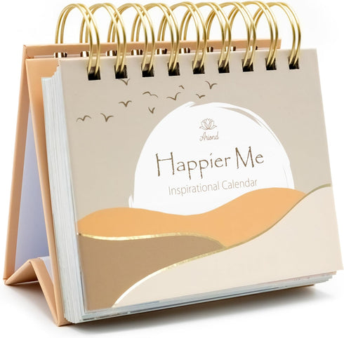 Motivational Desk Calendar - Perpetual Daily Flip Calendar with Daily Motivational Quotes for Desk - Inspirational Gifts for Women, Gifts for Cowo...
