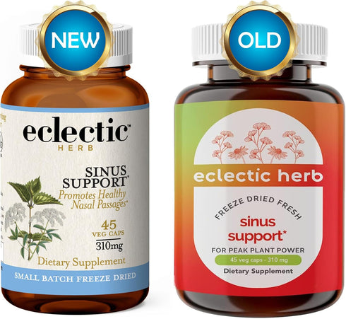 Eclectic Institute Sinus Support | 45 CT (310 mg) | Freeze Dried Fresh for Peak Plant Power...