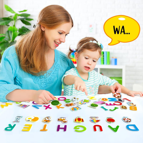 Felt Learning Letters,Learning Numbers,75 Felt Board Pieces for Felt Flannel Board,Alphabet ABC Learning for Toddlers for Kindergarten,Preschool,T...