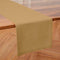 Solino Home Linen Table Runner 48 Inches - 100% Pure Linen Camel Table Runner 14 x 48 Inch Ideal for Dresser and Coffee Tables - Fall, Autumn, Tha...