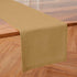 Solino Home Linen Table Runner 48 Inches - 100% Pure Linen Camel Table Runner 14 x 48 Inch Ideal for Dresser and Coffee Tables - Fall, Autumn, Tha...