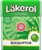 4 Boxes x 25g of Laekerol Eucalyptus - Original - Swedish - Sugar Free - Stevia - Pastilles - Lozenges - Drops - Dragees - Candies - Sweets...