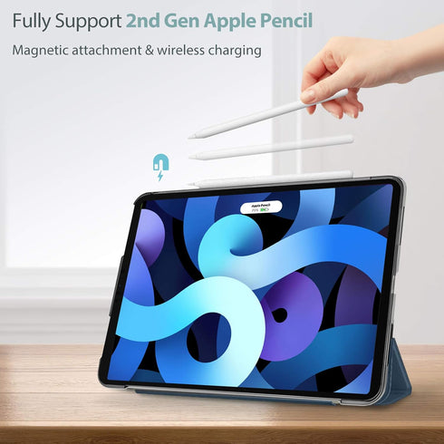 ProCase Smart Case for 10.9 Inch iPad Air 5th 2022 / Air 4th 2020, Cover with Screen Protector for iPad Air 5 4 -Navy...