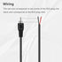 4 Pack RCA Male to Speaker Wire, RCA Male Plug Adapter Connector to Bare Wire Open End Audio Cable for Amplifier Audio Video Receiver Speakers...