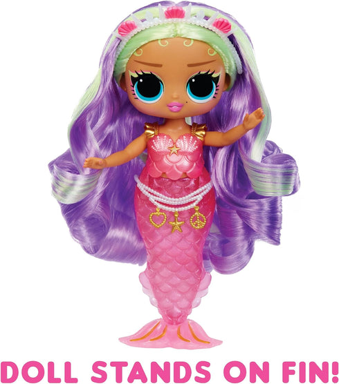 LOL Surprise Tweens Mermaid Cleo Clove Fashion Doll with Color Changing Tail, Movable Fin, and Beautiful Accessories – Toy Gift for Kids Ages 4+...