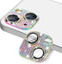 for iPhone 13 & iPhone 13 Mini Camera Lens Protector, Bling 3D Rhinestone Sparkle Diamond 9H Tempered Glass Camera Cover Shockproof Lens Cover...