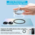 Magnetic Phone Ring Holder for MagSafe,?360° Rotation & 180° Adjustable? Phone Ring Mag-Safe Accessories with for iPhone 15/14/13/12 Series/Samsun...