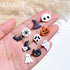 KEOKER Halloween Polymer Clay Cutters, Halloween Clay Cutters for Polymer Clay Jewelry, 10 Shapes Halloween Clay Earrings Cutters, Pumpkin Hallowe...