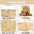 25 PCS Kraft Paper Bread Bags for Homemade Bread with Clear Window Large Sourdough Bread Bags Includes Label Seal Stickers Bakery Food Packaging B...