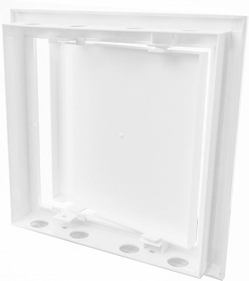 White Plastic Access Panel. Service Shaft Door Panel. Plumbing. Electricity. Heating. Alarm Wall Access Panel for Drywall. Bathroom Services Acces...