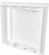 White Plastic Access Panel. Service Shaft Door Panel. Plumbing. Electricity. Heating. Alarm Wall Access Panel for Drywall. Bathroom Services Acces...