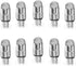 Mesh fiber tips (10 pack) GUUGEI Stylus Pen replacement tips suitable for capacitive touch screen,High sensitivity, soft, no scratch screen Pen ti...