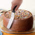 3 Metal Cake Offset Spatulas, 6 8 & 10 Inch Frosting Angled Icing Spatula for Decorating...