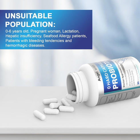 Prebiotics-Probiotics Nutritional-Supplements Women-Men 90Count - 180 Billion CFUs Probiotic Capsules Daily Probiotic Supplement for Digestive & I...