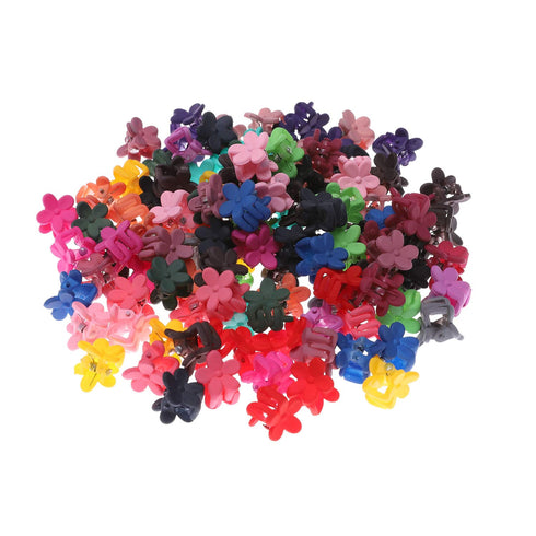 inSowni 120 Pack Flower Mini Hair Claw Clips Small Bang Barrettes for Baby Girls Toddlers Teens Kids...