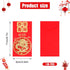 36pcs Chinese Red Envelopes, 2024 Packets Hong Bao Lai See New Year of Dragon Lucky Money Pocket Bag for Chinese Lunar Year Spring Festival Weddin...