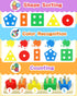 Montessori Toys for 1 2 3 Year Old Boy Girl, Toys for Ages 2-4 0-2 Toddlers Kids Baby, 1 2 Year Old Boy Girl Birthday Gifts, Wooden Learning Puzzl...