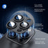 Camera Lens Protector for iPhone 15 Pro / 15 Pro Max, 3D Alloy Metal and Tempered Glass Camera Screen Protector, Full Coverage Protection, 1 Pack ...