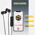 KICKER Microfit 46EB94 Wired Earbuds | in-Ear Noise-Isolating Earphones Silicone Ear Tips 3 Sizes | in-Line Mic and Multi-Function Button | Clear ...