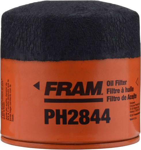Fram Extra Guard PH2844, 10K Mile Change Interval Spin-On Oil Filter...