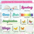 gisgfim Reading Bulletin Board Decorations Set Classroom Butterfly Bulletin Board Borders Cutouts Reading Gives Your Imagination Wings Back to Sch...