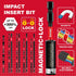 Impact Tough Magnetic Mixed 23Pack Insert Driver Bits, S2 Alloy Steel Screwdriver Power Bits Set with 1Pcs Impact Magnetic Bit Holder...