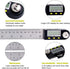 Delgada 200mm/8Inches Digital Angle Finder Ruler - Stainless Steel Protractor for Woodworking and Construction - Battery Included...