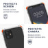 kwmobile Crossbody Case Compatible with Apple iPhone 11 Case - Clear TPU Phone Cover w/Lanyard Cord Strap - Transparent/Black...