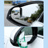 Blind Spot Mirror, Fan Shape Blind Spot Mirror, Upgrade HD Glass Wide Angle Fan Shaped Mirror, Frameless 360° Adjustable Convex Rear View Mirror f...
