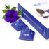 BLUE TEA - Indian Chai Masala - 12 Count - Pyramid Plant Based Tea Bag | Butterfly Pea Flower | Flower & Indian Spices Based | Caffeine Free - Det...