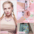 Wutubug 1500pcs Pony Beads Bracelet Making Kit, 24 Colors Friendship Bracelet Kit Kandi Beads, Letter Beads Heart Beads with Elastic String for Je...