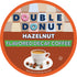 Double Donut Coffee Hazelnut Decaf Coffee Pods Medium Roast Decaffeinated Coffee Pods with Nutty Hazelnut Flavor for Keurig K Cup Machines (SYNCHK...
