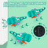 Baby Toys for Newborn, Dinosaur Tummy Time Toys, Light Up Musical Crawling Infant Toy for 0-6 6-12 Months, Children's Day Birthday Shower Gifts fo...