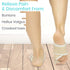 Vive Bunion Brace (Pair) - Big Toe Corrector Straightener with Splint - Hallux Valgus Pad, Joint Pain Relief, Alignment Treatment - Orthopedic Sle...