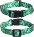 2 Pack St.Patrick's Day Dog Collar Adjustable Four Leaf Clover Small...