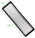 I clean Filter B for G-Guardian AC4825 HEPA Filter Air Purifier, Replacement Filter FLT4825 for GermGuardian AC4300BPTCA, AC4900CA, AC4825, AC4825...