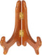Bard's Hinged Medium Wood Plate Stand, 5" H x 5.75" W x 3.75" D (For 5" - 7.5" Plates), Pack of 2...