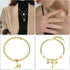 SAVITA 130pcs/5 Sets Lower Case ABC Letter Charms Mini Alphabet A-Z Zinc Alloy Bracelet Necklace Pendants for DIY Jewelry Making (Gold)...