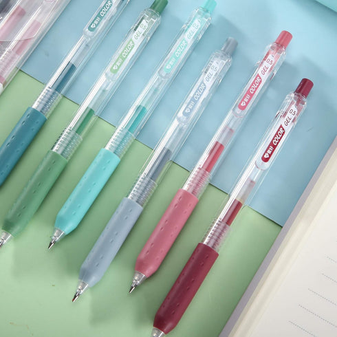AIHAO Drawing Gel Ink Pens, Fine Point Gel Pens, 0.5mm, Morandi Colors, Journaling, Adult Coloring, Note Taking for School Office & Home...