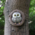 Owl Tree Hugger Whimsical Tree Sculpture Garden Statues Outdoor Tree Face Decor Garden Peeker Yard Art Decorations (Singel Owl)...