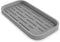 ZAPPOWARE Kitchen Sink Organizer | Silicone Sponge Holder - Storage Tray for Dish Sponge, Soap Dispenser, Scrubber 9.6"x 4.9" (Gray)...