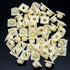 Rexka 50 pcs 1/4 (#14) License Plate Emblem Nameplate Bumper Nut Retainer Grommet Compatible with GM 3907444 Chevrolet Colorado Malibu Silverado G...