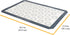 Chicago Metallic Silicone Pastry Mat with Measurements,, Baking Mat with Cookie Marks Gray 16.5x11.5 Inch...